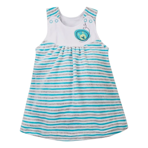 Zestaw tunika turkusowa i legginsy szare