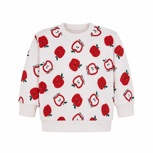 Bluza dziecięca dresowa ecru