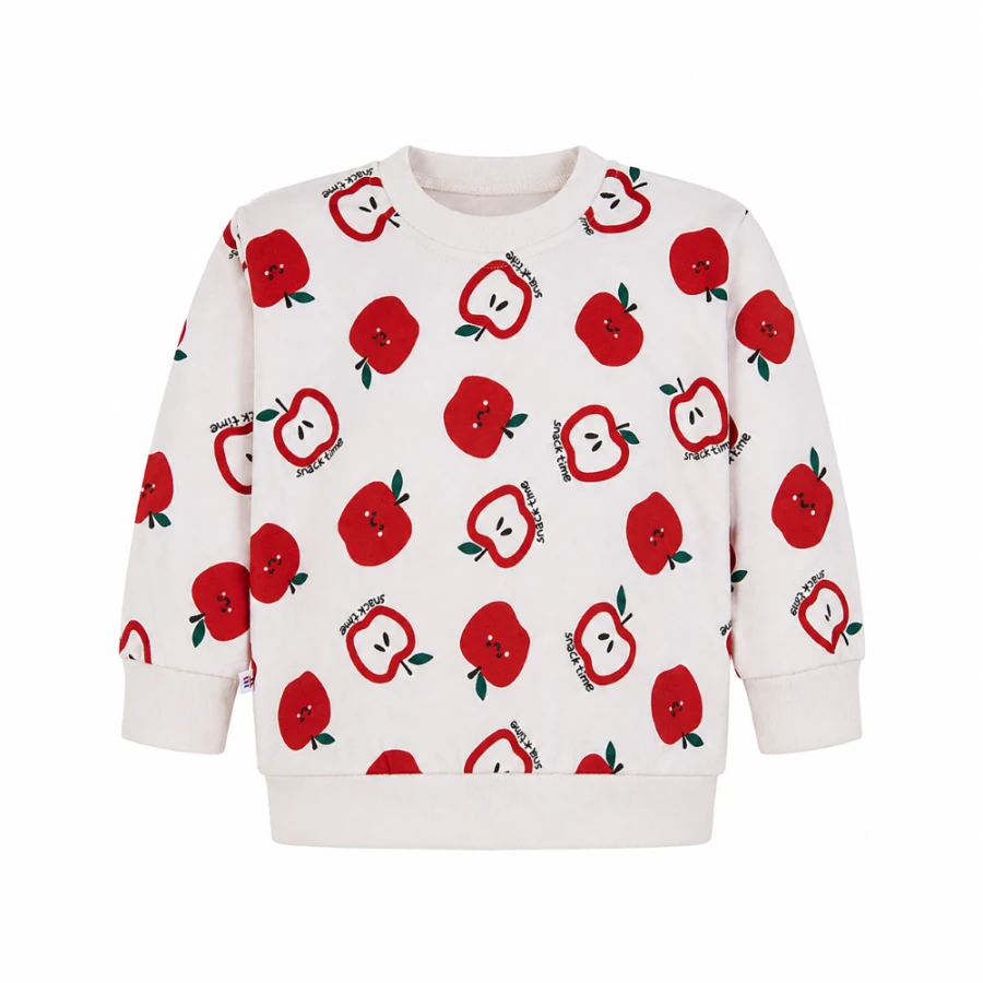 Bluza dziecięca dresowa ecru