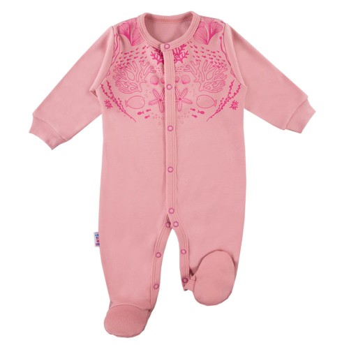 Sleepsuit CORAL REEF pink