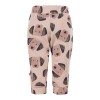 Beige sweatshirt and puppy print pants set