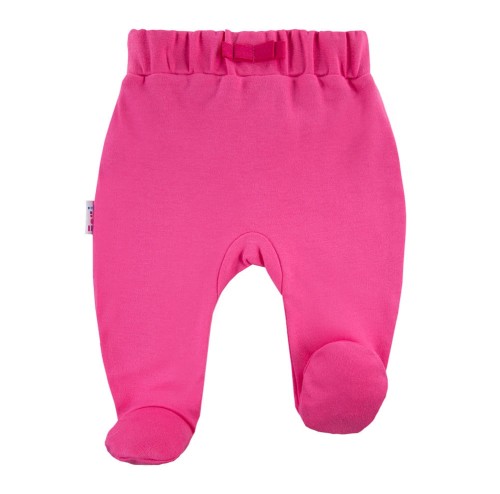 Joggers with feet CORAL REEF pink