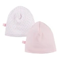 Pink baby set with bodysuit, sleepsuit, footed pants and hats