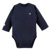 Baby ribbed bodysuit and leggings set in navy