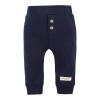 Baby ribbed bodysuit and leggings set in navy