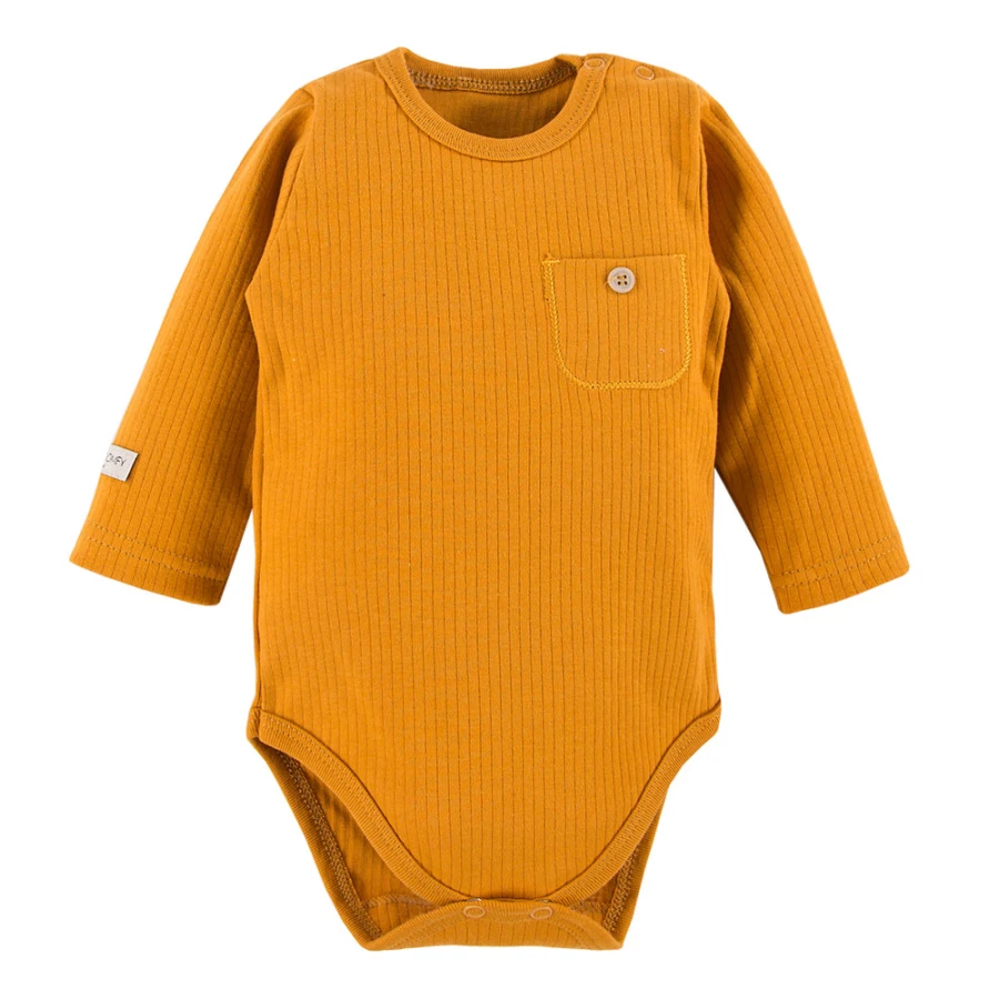 Honey ribbed baby bodysuit and leggings set