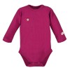 Burgundy ribbed bodysuit and leggings set