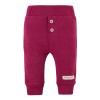 Burgundy ribbed bodysuit and leggings set