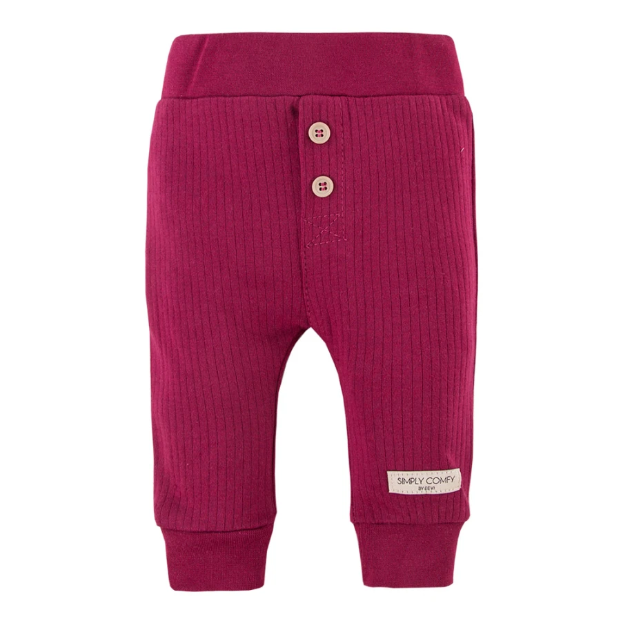 Burgundy ribbed bodysuit and leggings set