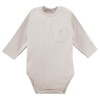 Beige ribbed bodysuit and leggings set