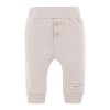 Beige ribbed bodysuit and leggings set