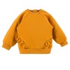 Honey ribbed leggings and ruffle sweatshirt set