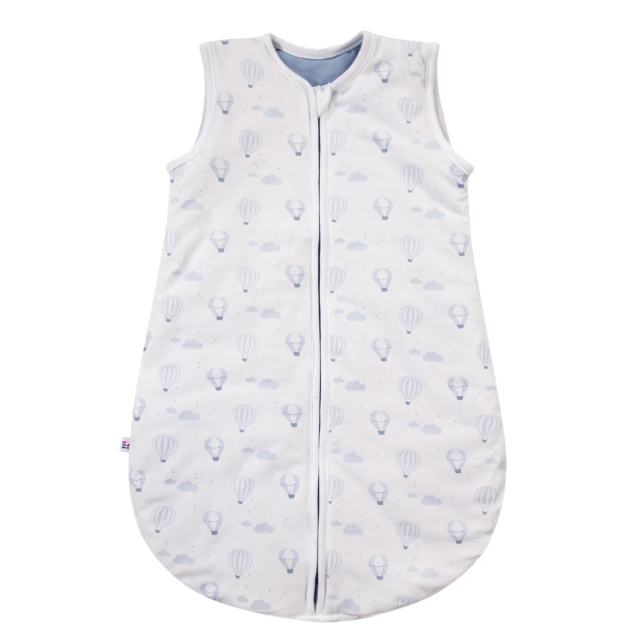 Baby sleeping bag white with balloons 0,5 TOG
