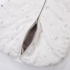 Ecru baby sleeping bag with stars 0.5 TOG
