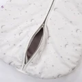 Ecru baby sleeping bag with stars 0.5 TOG