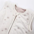 Ecru baby sleeping bag with teddy bears 0.5 TOG