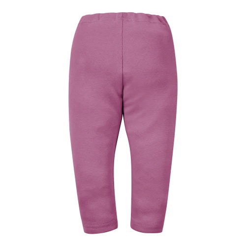 Legginsy dziecięce basic purpurowe