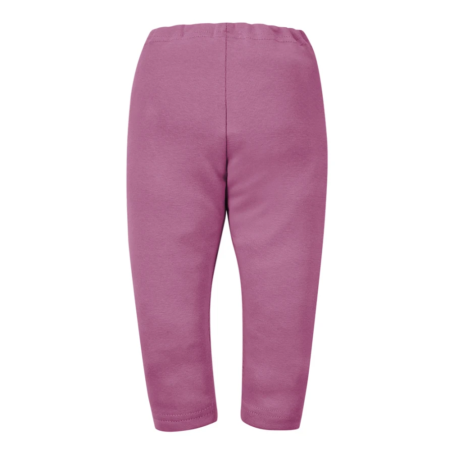 Legginsy dziecięce basic purpurowe
