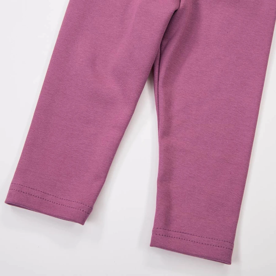 Legginsy dziecięce fioletowe