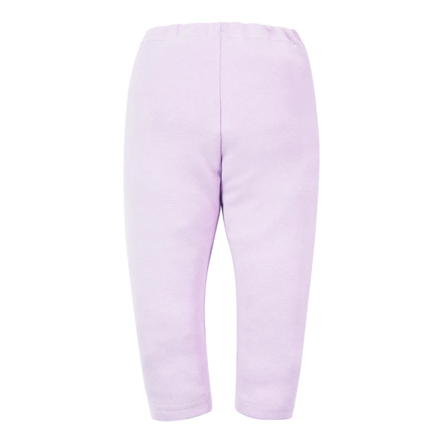 Legginsy dziewczęce basic jasnoróżowe