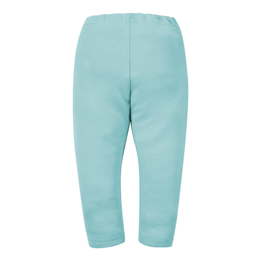 Legginsy dziecięce basic turkusowe