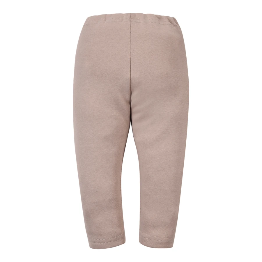 Legginsy dziecięce basic ciemny beż