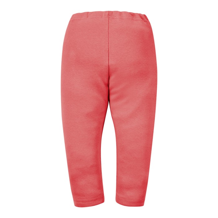 Legginsy dziecięce basic ciemna brzoskwinia