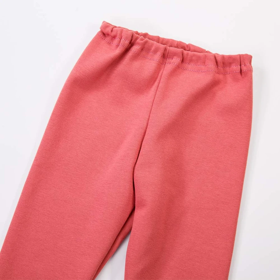 Legginsy dziecięce brzoskwiniowe