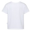 Children's T-shirt white with blue stripes