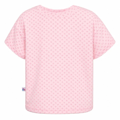 Children’s pink floral T-shirt