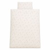 Muslin bedding set with filling beige with bear motif