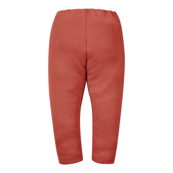 Brick-colored children's leggings