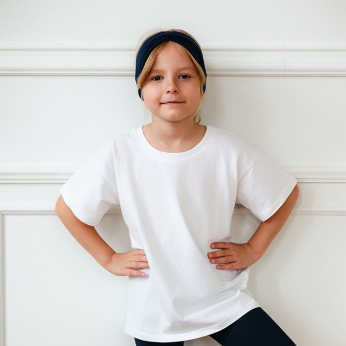 T-shirt biały bawełniany premium