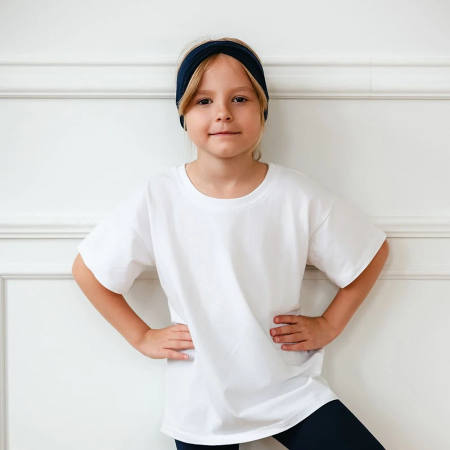 T-shirt biały bawełniany premium
