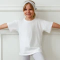 White premium basic children's T-shirt