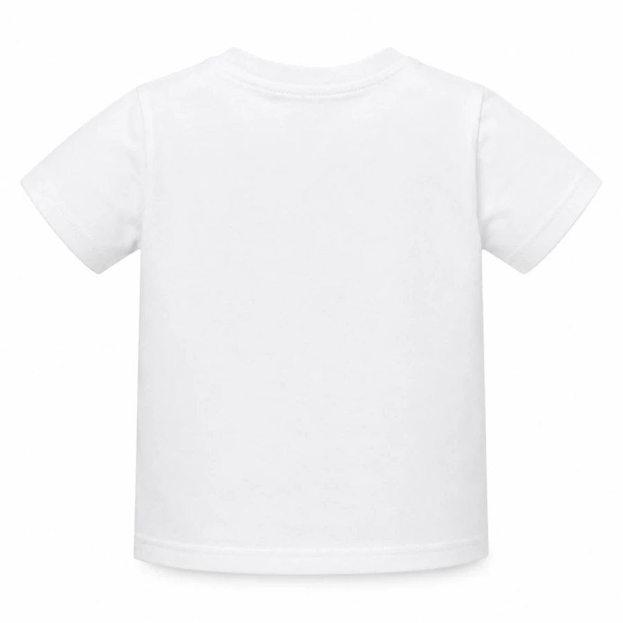 T-shirt sportowy dla dziecka biały