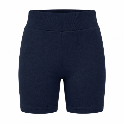 Navy blue basic children's cycling shorts