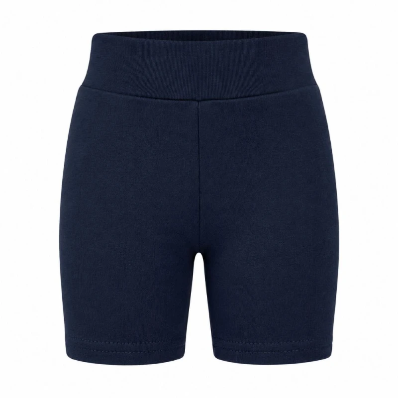 Navy blue basic children's cycling shorts