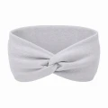 Grey basic girls’ headband