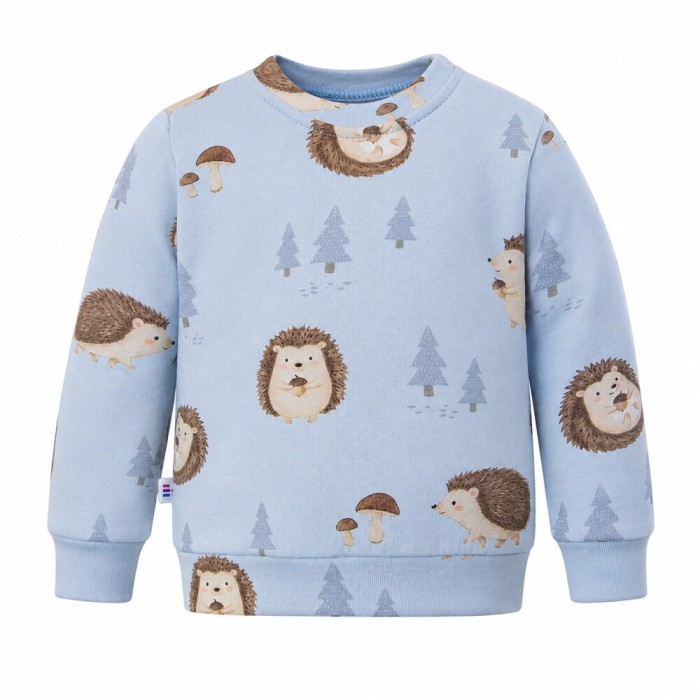 Bluza dziecięca dresowa w jeżyki