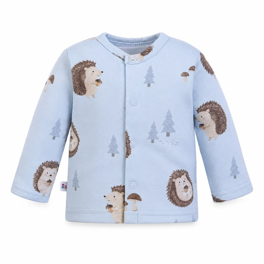 Kaftan niemowlęcy w jeże