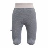 Grey striped baby footed pants