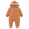 Baby fleece snowsuit