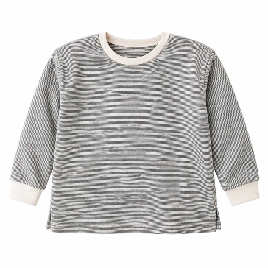 Striped cotton children's blouse