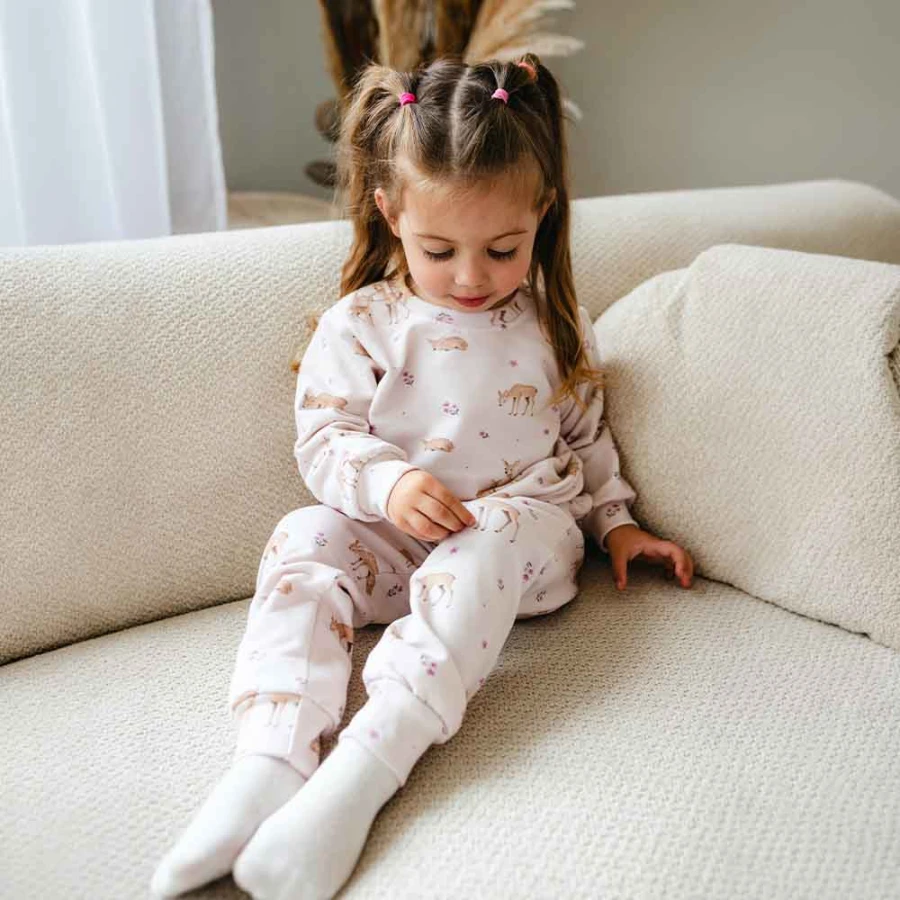Bluza dresowa w sarenki