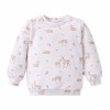 Bluza dziewczęca ecru w sarenki