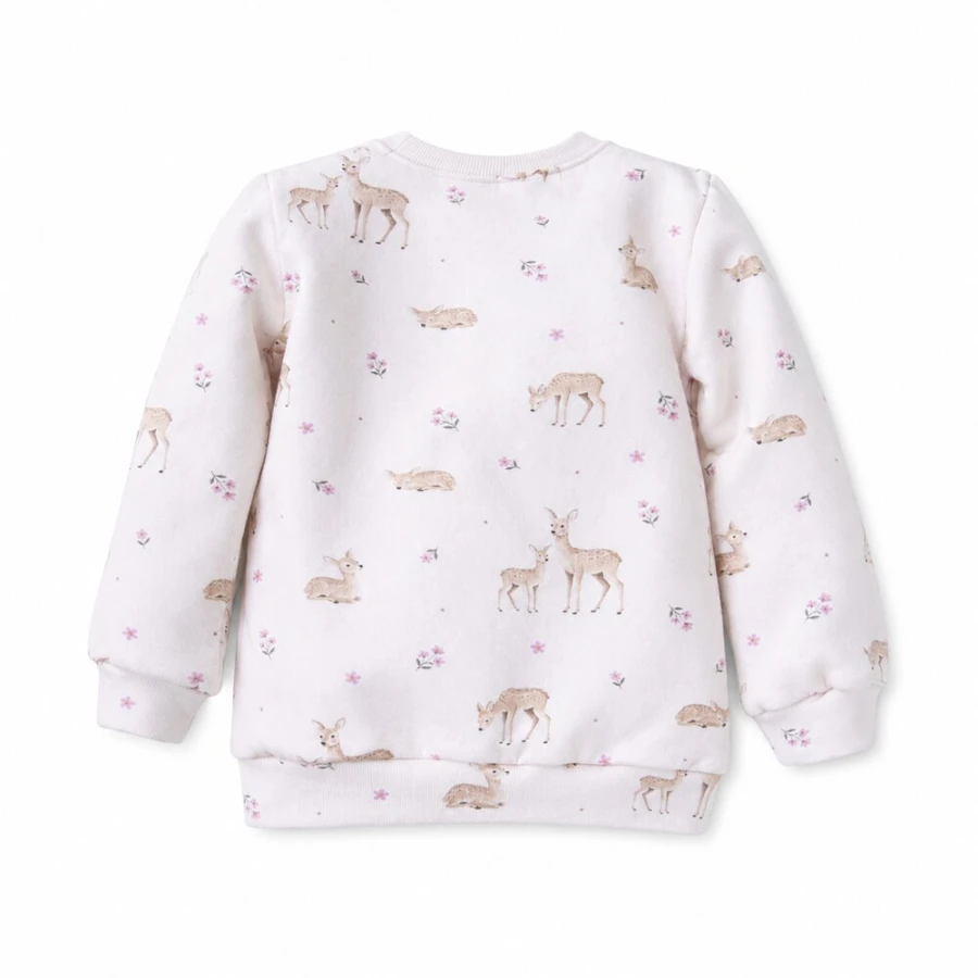 Bluza dziewczęca ecru