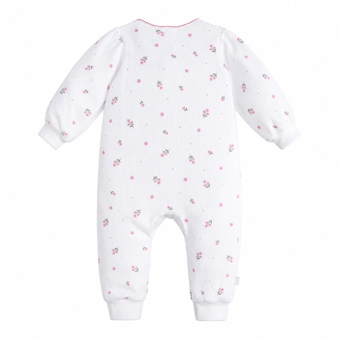 Romper with floral pattern