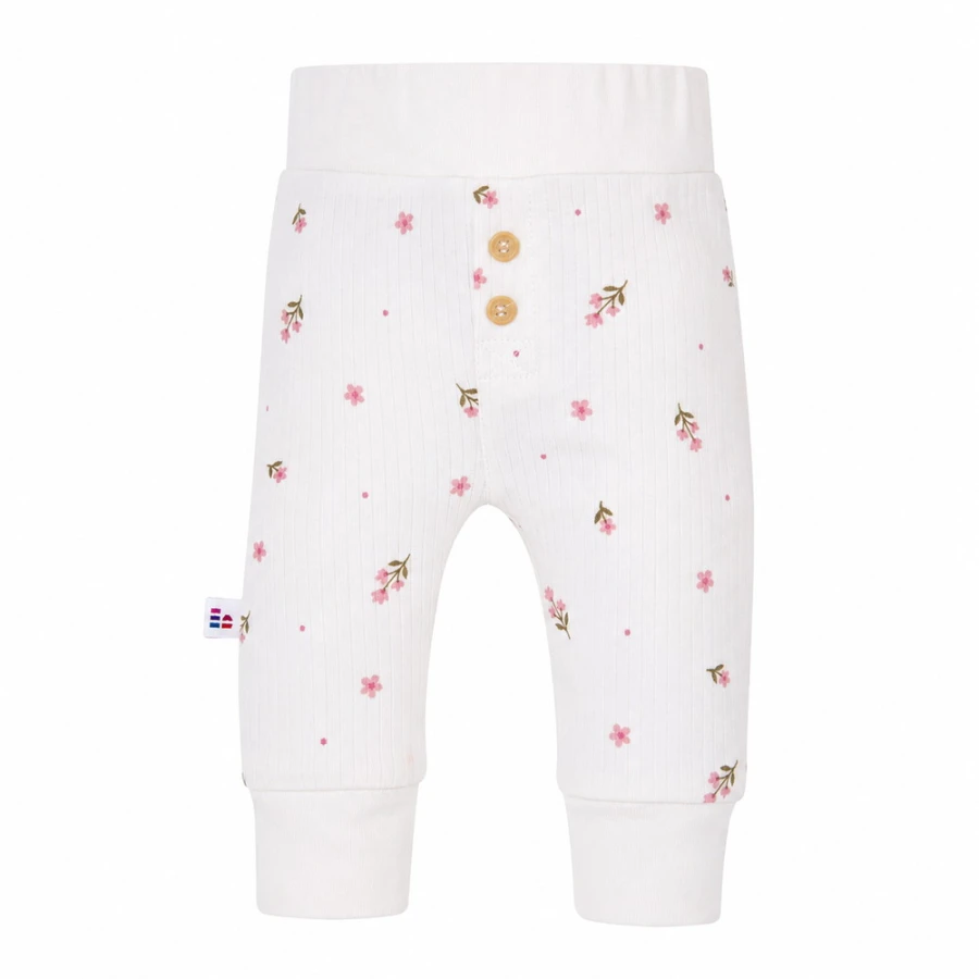 Legginsy dziewczęce białe