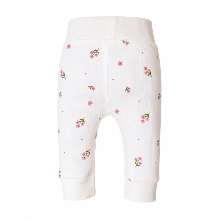 Legginsy dla dziewczynki w kwiatuszki